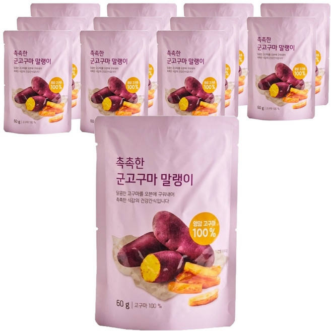 ORGA 濕烤紅薯, 12個, 60g
