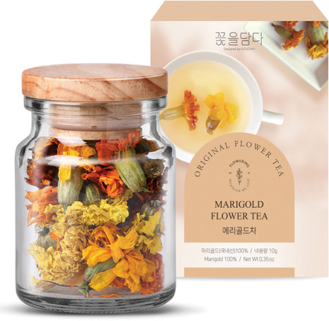 꽃을담다 오리지널 메리골드꽃차, 10g, 1개입, 1개