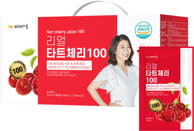 비타민마을 리얼 타트체리즙 100, 30개, 70ml