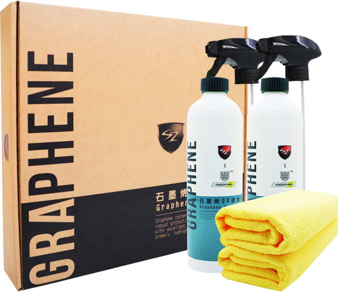 SZ 石墨烯Qd鍍膜噴霧禮盒組, 1L, 1組