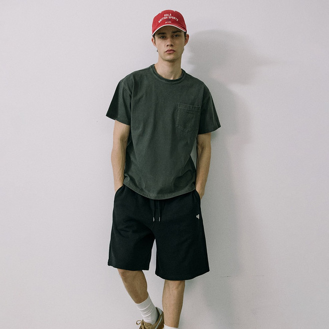 골라 ESSENTIAL PIGMENT POCKET 티셔츠 WGLA6TDSSZ01