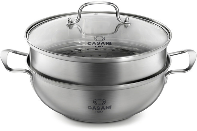 까사니 까리따 2단 스티머, 30cm, 1세트