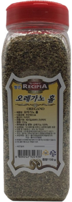 청은 오레가노 홀, 150g, 1개
