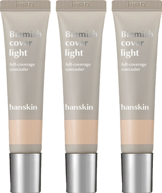 한스킨 블레미쉬 커버 컨실러 12g, 3개, 라이트