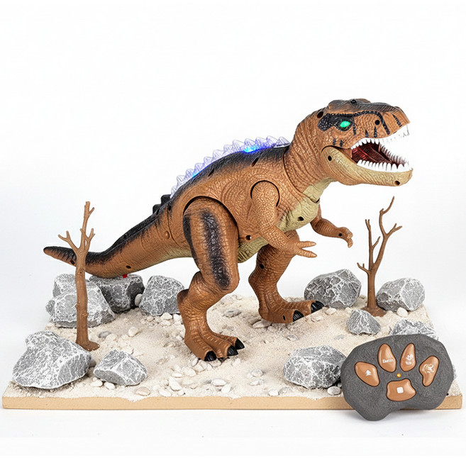 예샘 다이노파크 티라노사우루스 RC공룡, 혼합색상, 1개