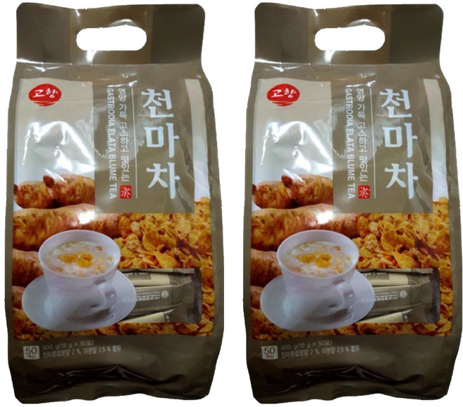 고향 천마차, 18g, 50개입, 2개