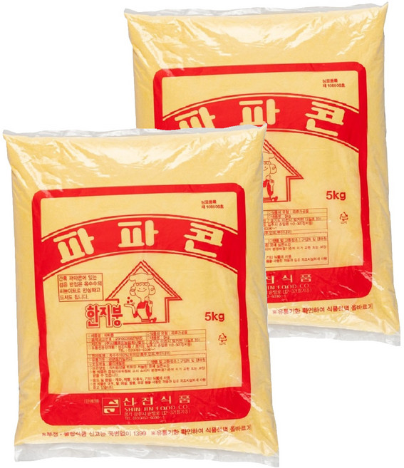신진식품 파파콘 가루, 5kg, 2개