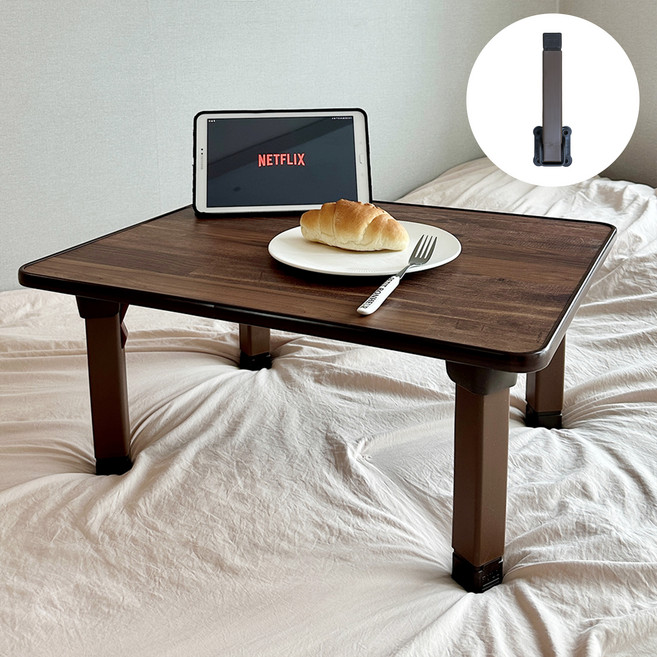 한일 국내 제조 2단 높이조절 접이식 테이블 + 교체용 상다리 세트, 04자연마루