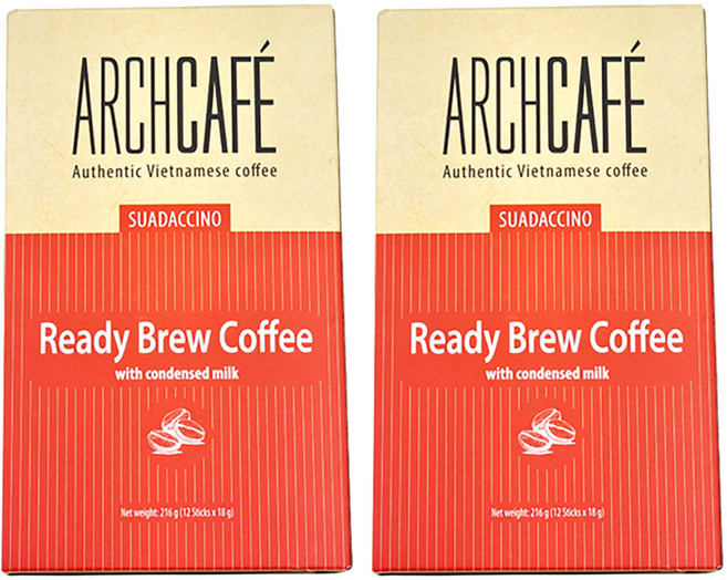 아치카페 레디브루 연유커피 스틱, 18g, 12개입, 2개