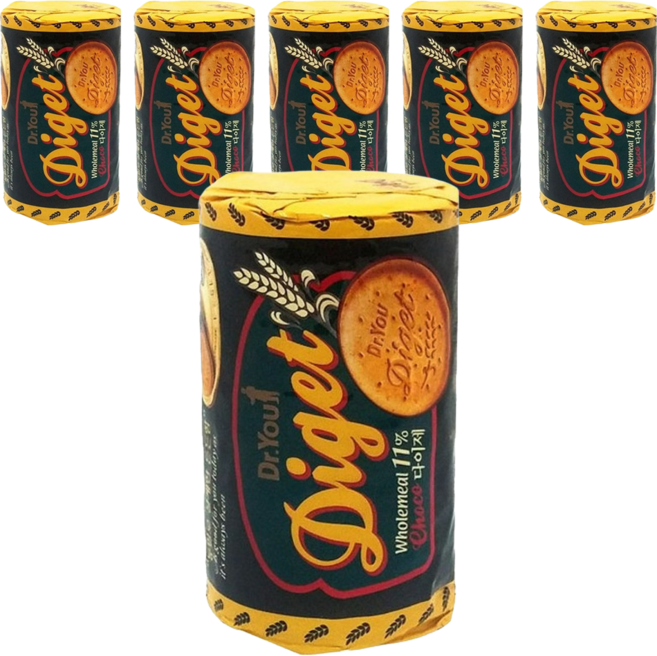 닥터유 다이제 초코, 225g, 6개