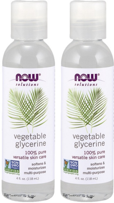 NOW Foods 純草本甘油保濕油, 118ml, 2瓶