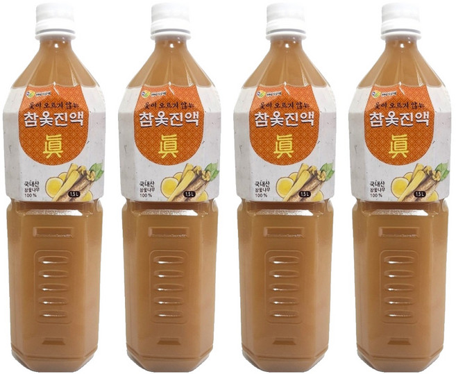 원바이오텍 참옻 진액, 1.5L, 4개