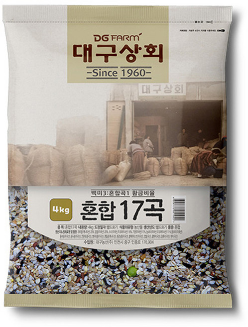 대구상회 혼합 17곡, 4kg, 1개