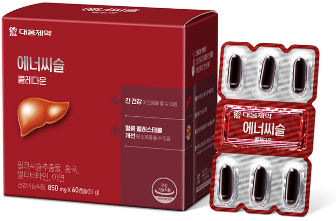 에너씨슬 콜레다운, 60정, 1개