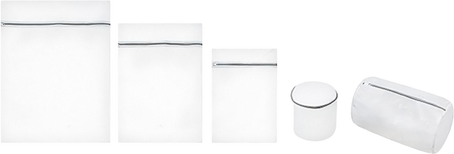 comet Home 洗衣網5件組, 白色, 1組