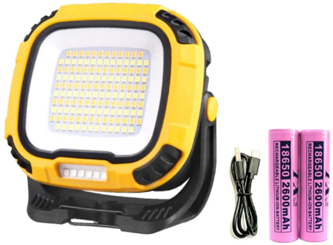 TX Tanox 特林 精密多功能強亮COB工作燈 可吊掛/磁吸/旋轉 Type-C充電 使用2顆18650電池, 1個