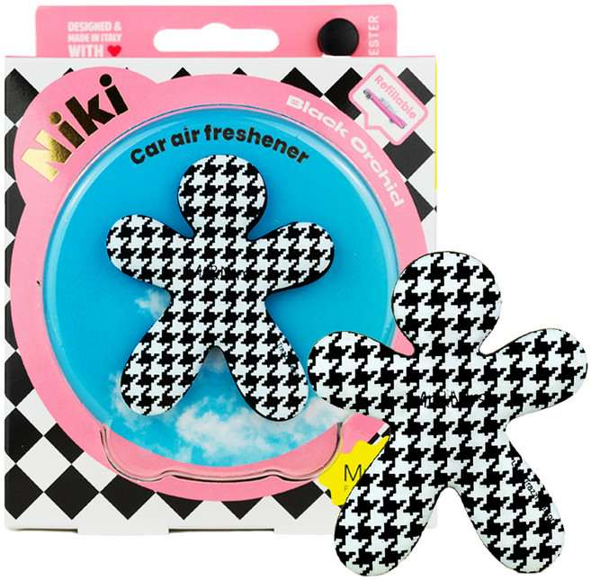 미스터앤미세스 니키 클래식 차량용 방향제, 1개, 블랙오키드