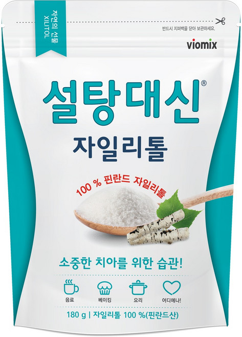 설탕대신 알티스트 자일리톨, 180g, 3개