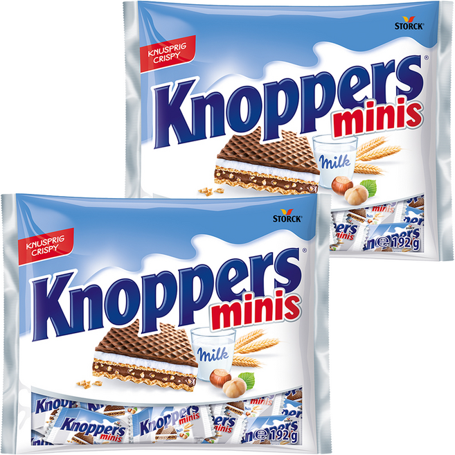 스톡 크노퍼스 웨이퍼 미니, 192g, 2개