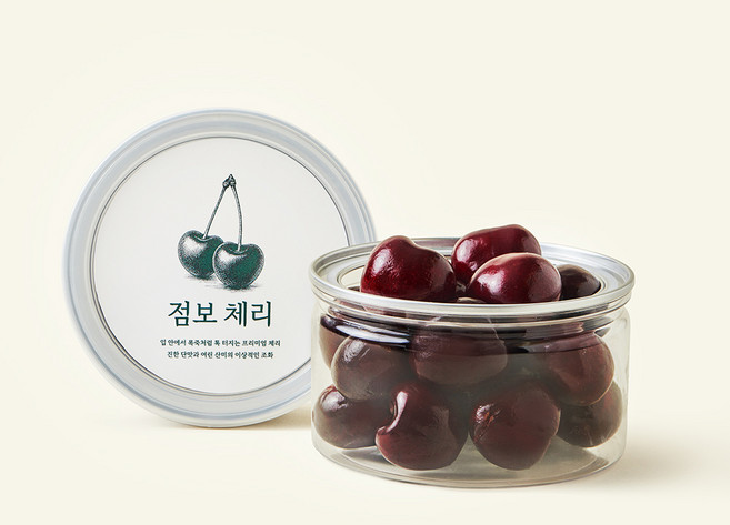 바로먹는 점보 체리, 200g, 1개