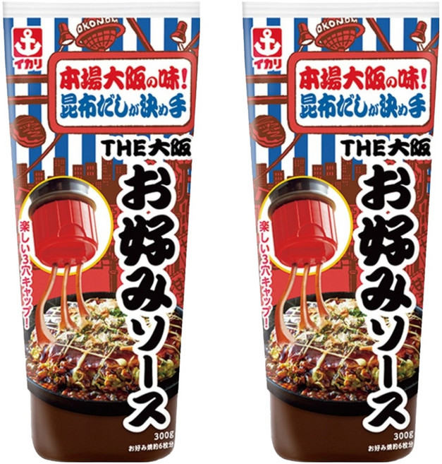 이카리 오사카풍 오꼬노미 소스, 300g, 2개