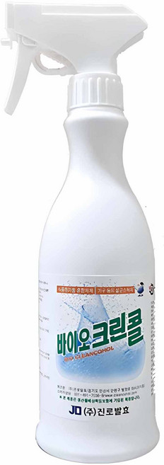 진로발효 바이오 크린콜 살균소독제, 450ml, 1개