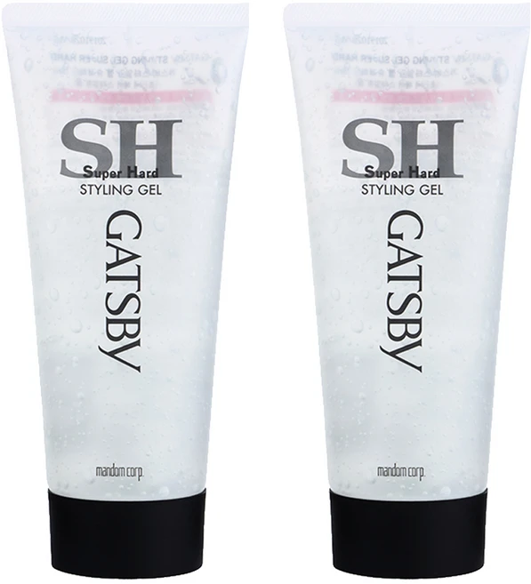 갸스비 슈퍼하드 스타일링 헤어젤, 200g, 2개 - 쿠팡