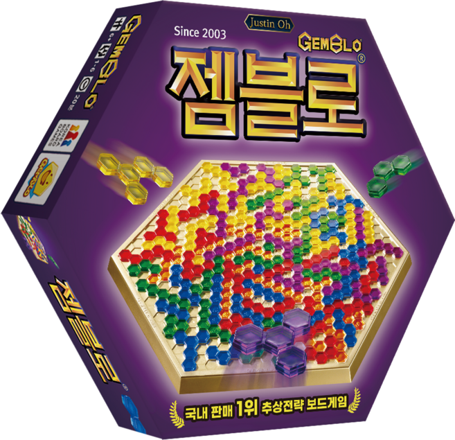 젬블로 보드게임, 혼합 색상, 1개