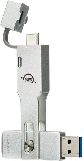 OWC Envoy Pro mini 隨身碟 Gen2 10Gb/s USB-C + USB-A OWCENVPMCA05, 500GB, 1個