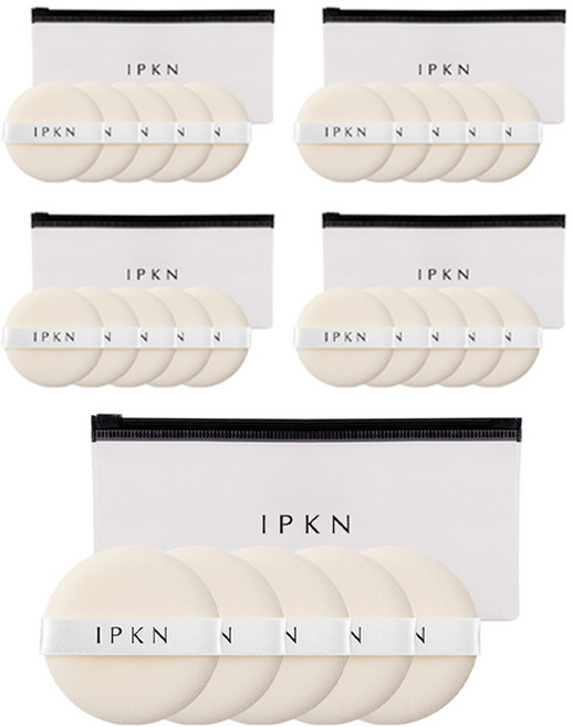 입큰 파우더팩트 퍼프 소형, 25개