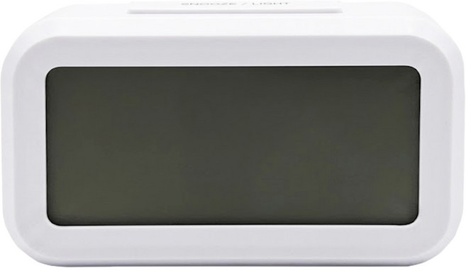 Kinyo 簡約光控聰明鐘 TD-331, 白色