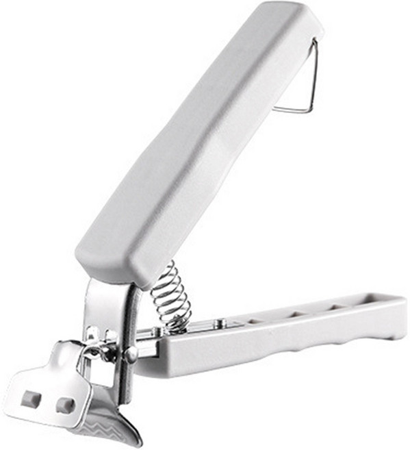 빈앤코 다목적 주방용 냄비 집게 고급형 그레이, 1개