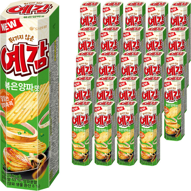 오리온 예감 볶음양파, 64g, 25개