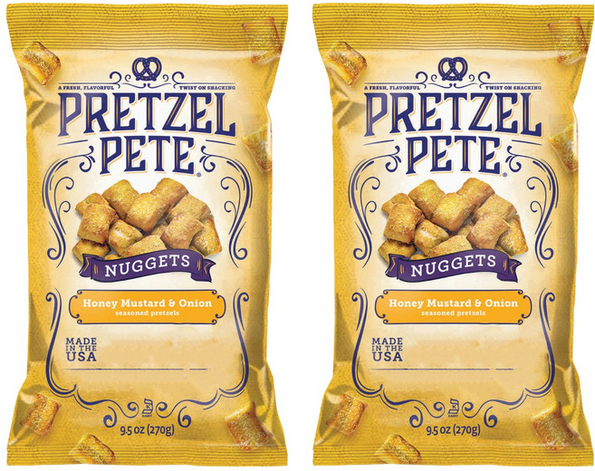 PRETZEL PETE 蜂蜜芥末洋蔥, 270g, 2個