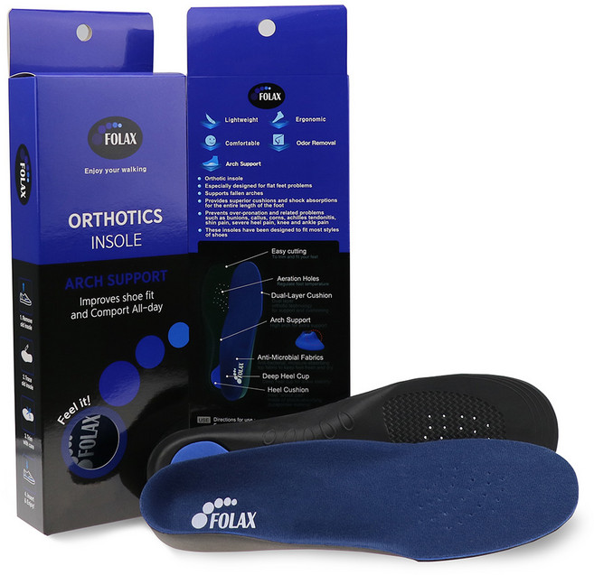포렉스 ORTHOTICS 인솔 정형 아치 서포트 신발 깔창