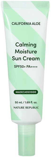 NATURE REPUBLIC 加州蘆薈舒緩保濕防曬霜 SPF50+ PA++++, 1個, 50ml