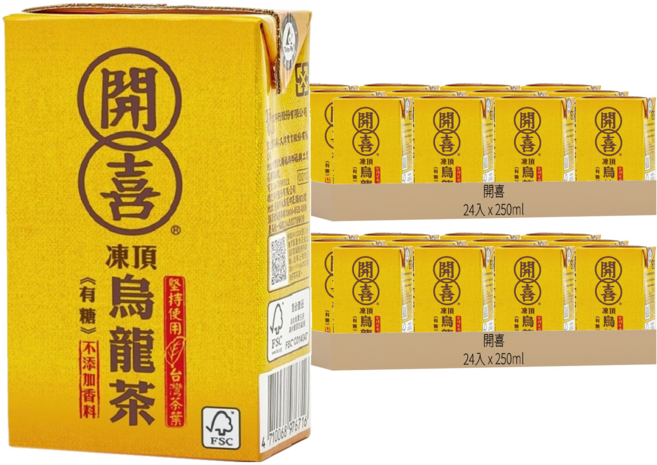 開喜 烏龍茶, 250ml, 48入