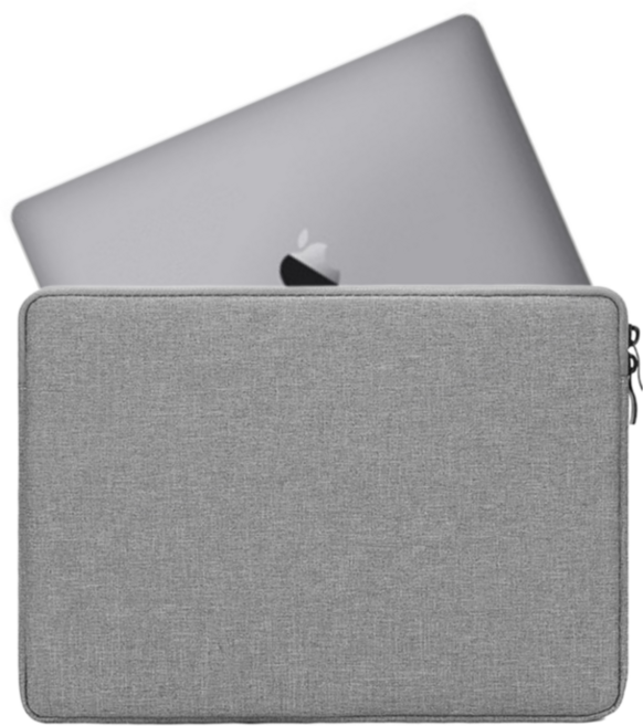 모아브 노트북 융쿠션 파우치, 멜란지 그레이, 1개