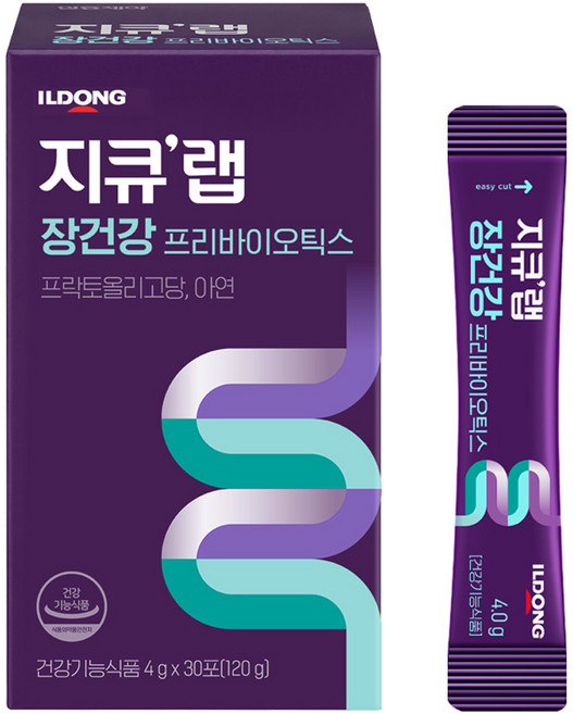지큐랩 장건강 프리바이오틱스, 4g, 30개