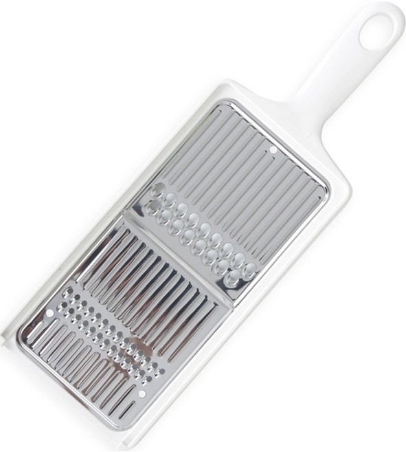 시모무라 편리한 양면채칼, 화이트, 1개