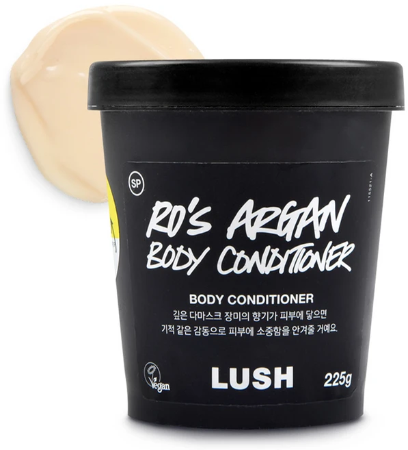 러쉬 로즈 아르간 바디 컨디셔너 꽃향, 225g, 1개 - 쿠팡