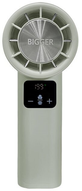 BIGGER 冰敷渦輪高速風扇 199冰敷 電池規格21700 電池容量3000mAh, A380, 莫蘭迪綠