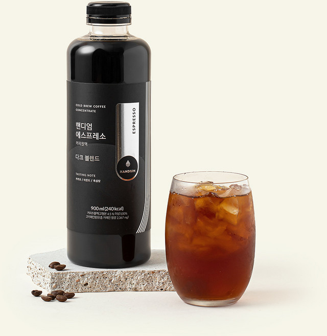 핸디엄 에스프레소 커피원액 다크 블렌드, 900ml, 1개