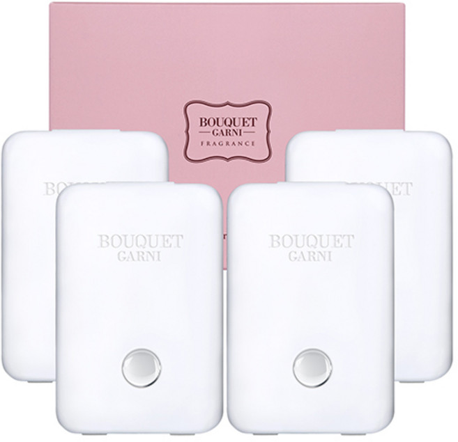 부케가르니 화장실 퍼퓸 탈취제 블랙체리 본품, 8ml, 4개