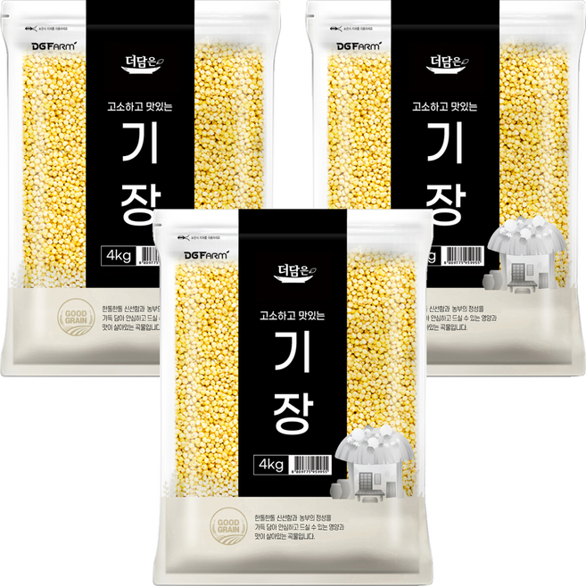 더담은 고소하고 맛있는 기장, 4kg, 3개