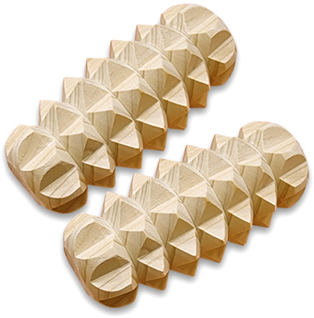 친환경편백아트 프리미엄 편백 손지압기 소, 2개