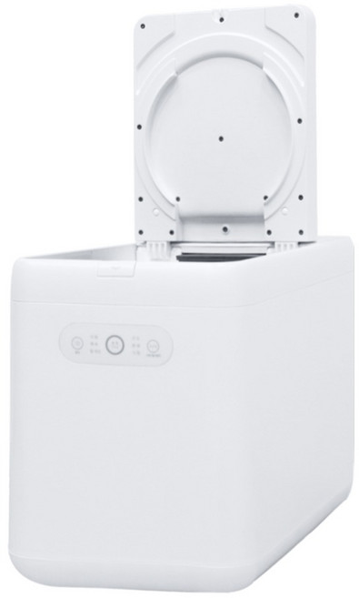 쉘퍼 미니 건조분쇄 음식물 처리기 가정용 2.5L, DFFP-25A, 화이트