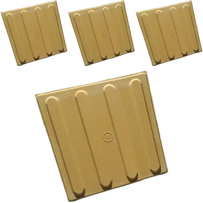 고강도 콘크리트 시각장애인 점자블럭, 4개, 선형