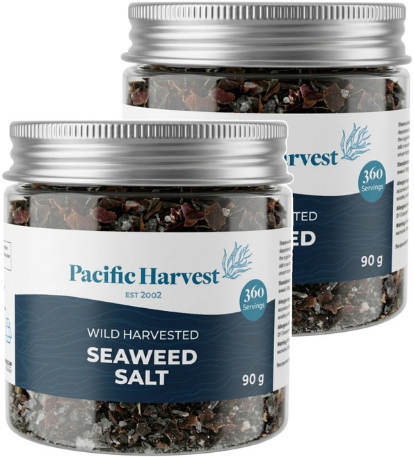 壽滿趣 Pacific Harvest 紐西蘭天然海鹽, 90g, 2罐