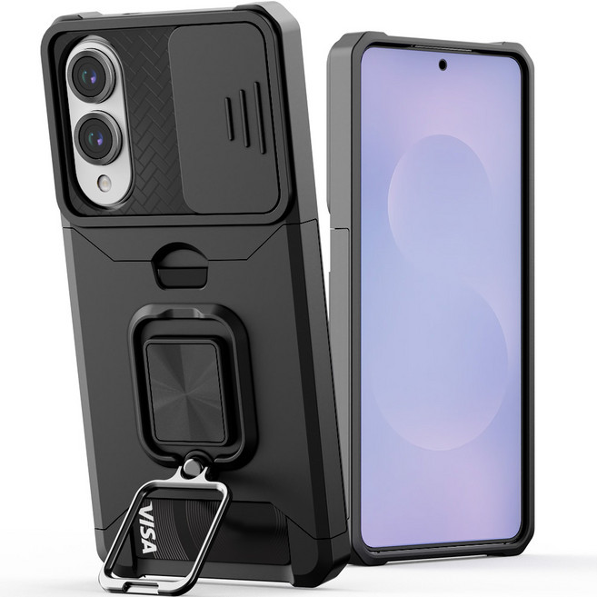 누아트 카메라 렌즈 보호 슬라이드 범퍼 휴대폰 케이스